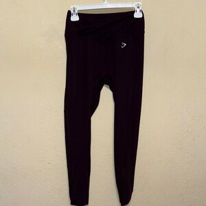 Gymshark maroon Dark Leggings